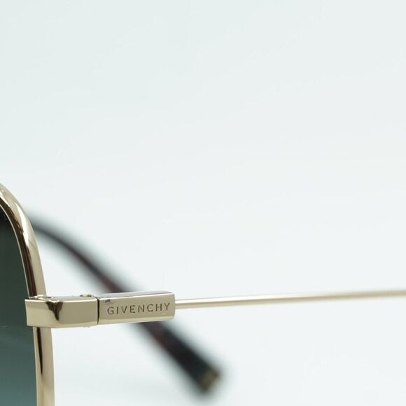 💯 NEW GIVENCHY GV 7183/S 0J5G 9O GOLD/GREY UNISEX SUNGLASSES WITH CHAIN - Picture 14 of 14